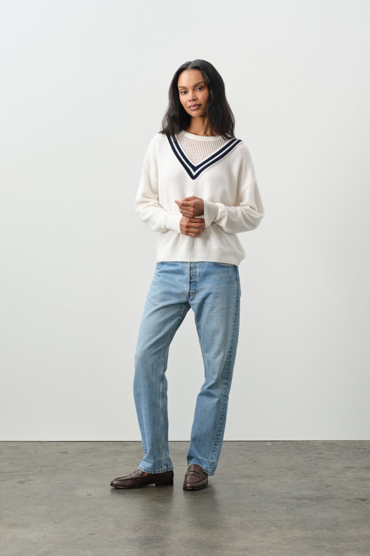 DIANA MODERN TENNIS SWEATER