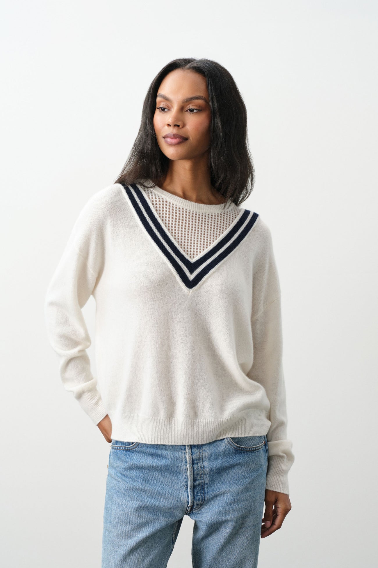 DIANA MODERN TENNIS SWEATER