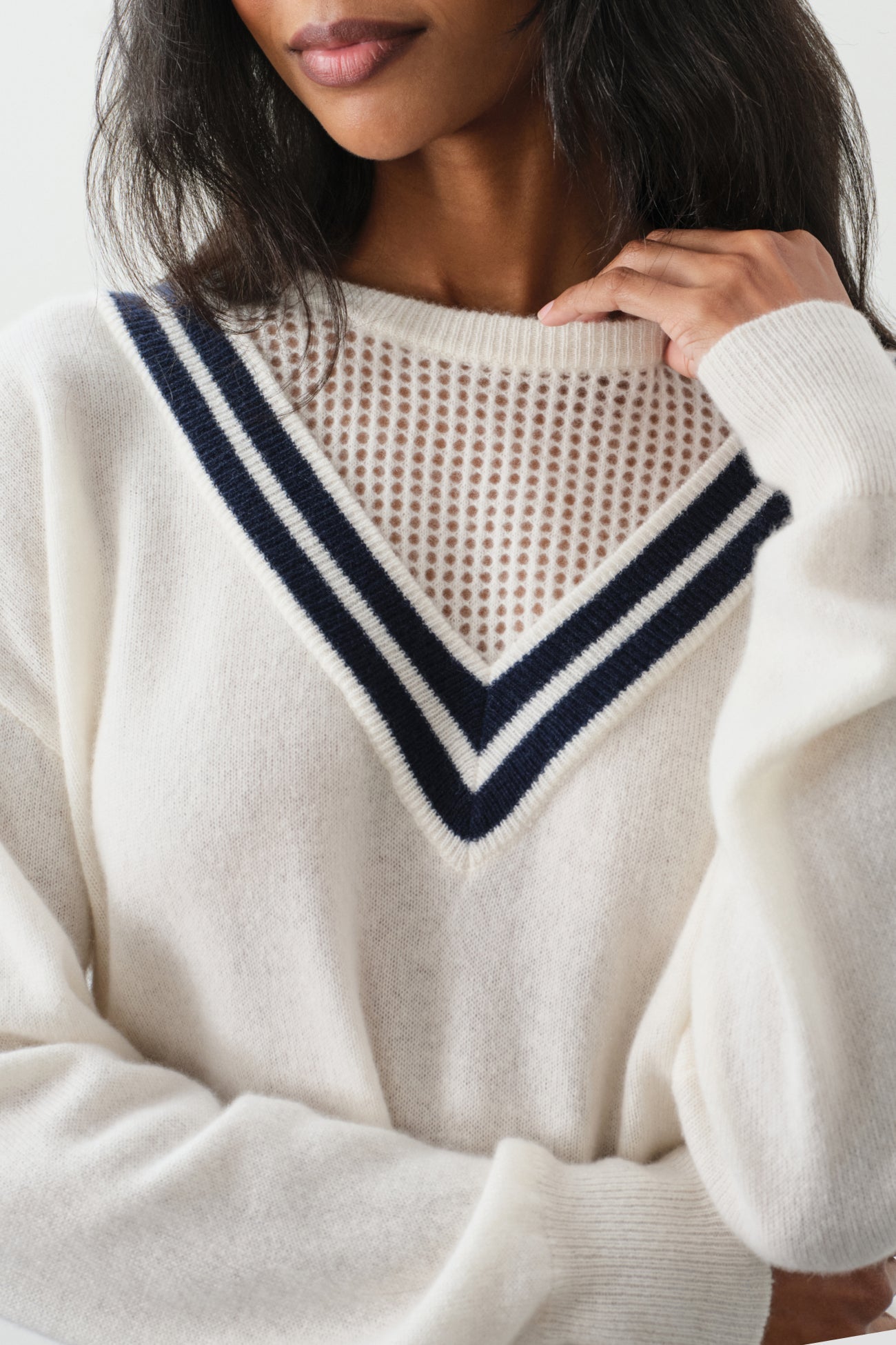 DIANA MODERN TENNIS SWEATER