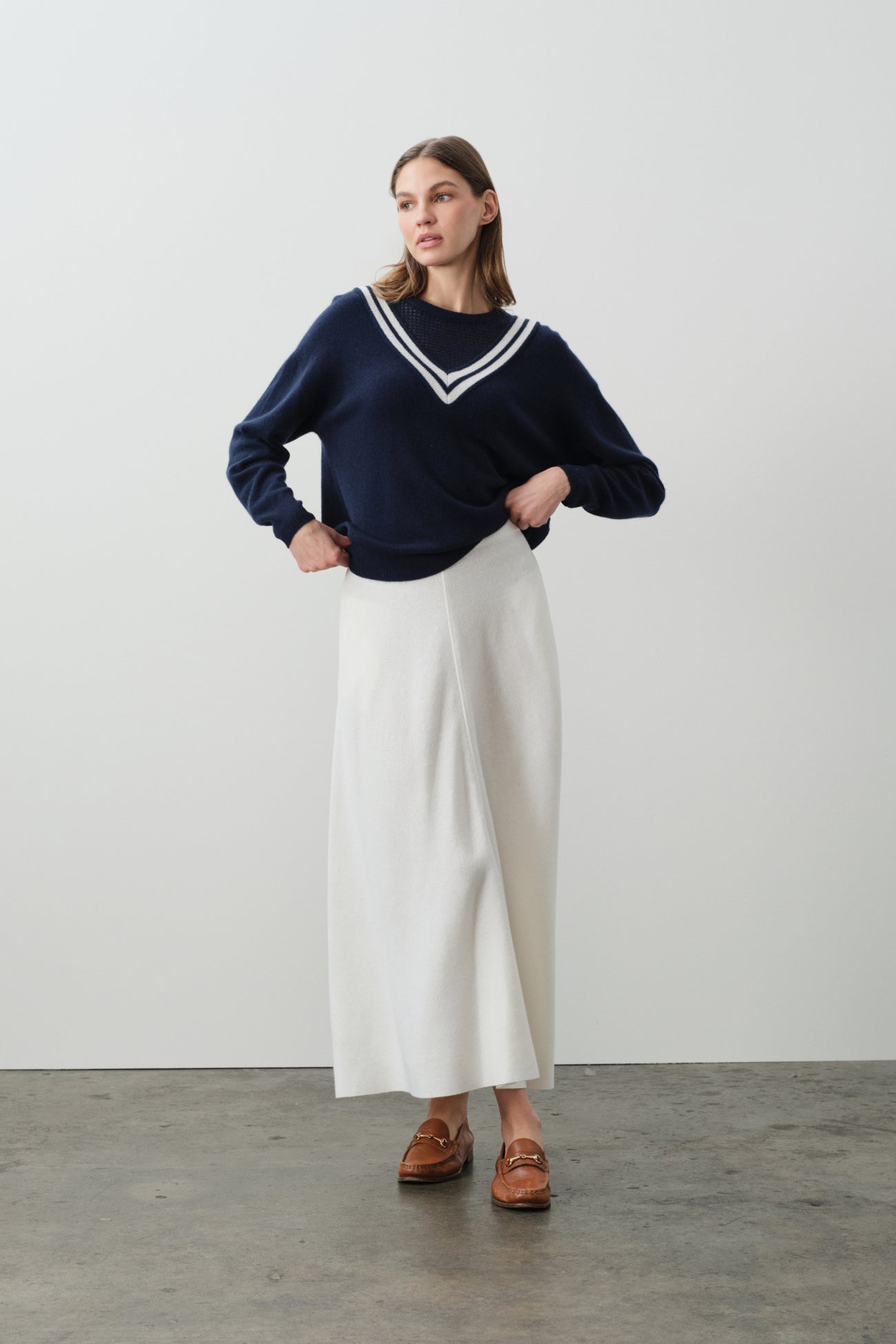 DIANA MODERN TENNIS SWEATER