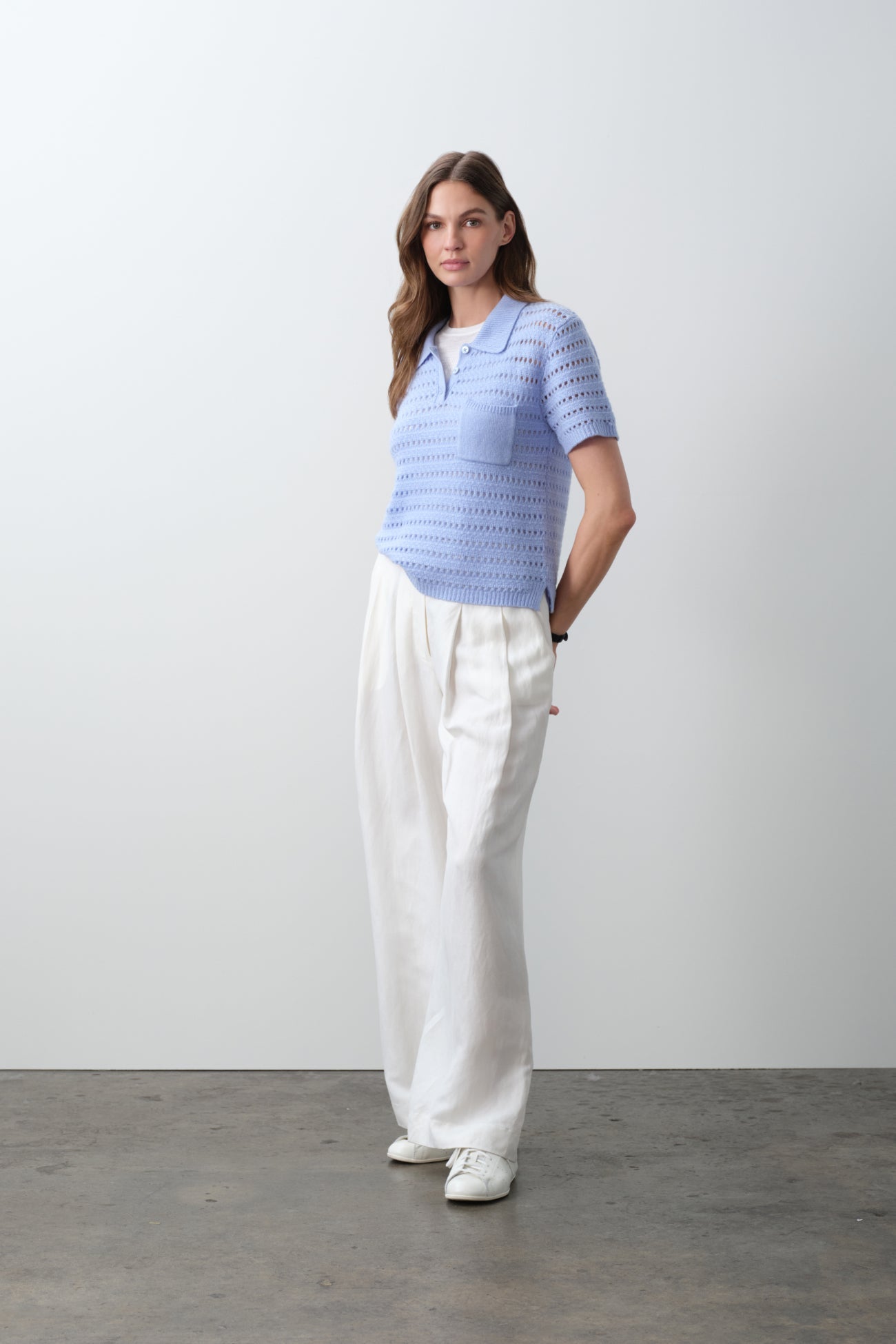 YULIA CROCHET POLO