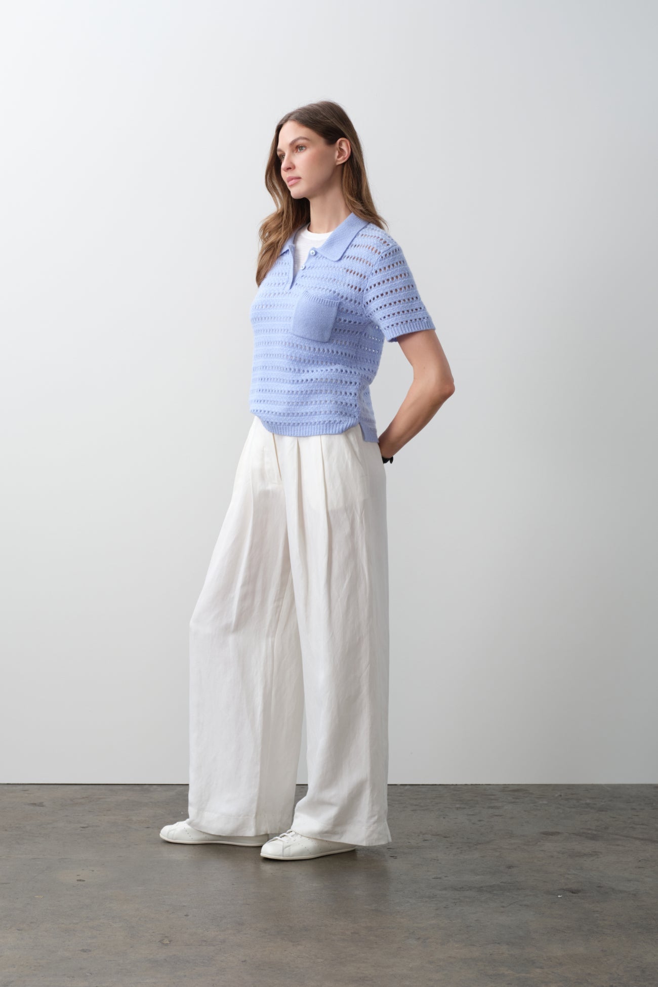 YULIA CROCHET POLO