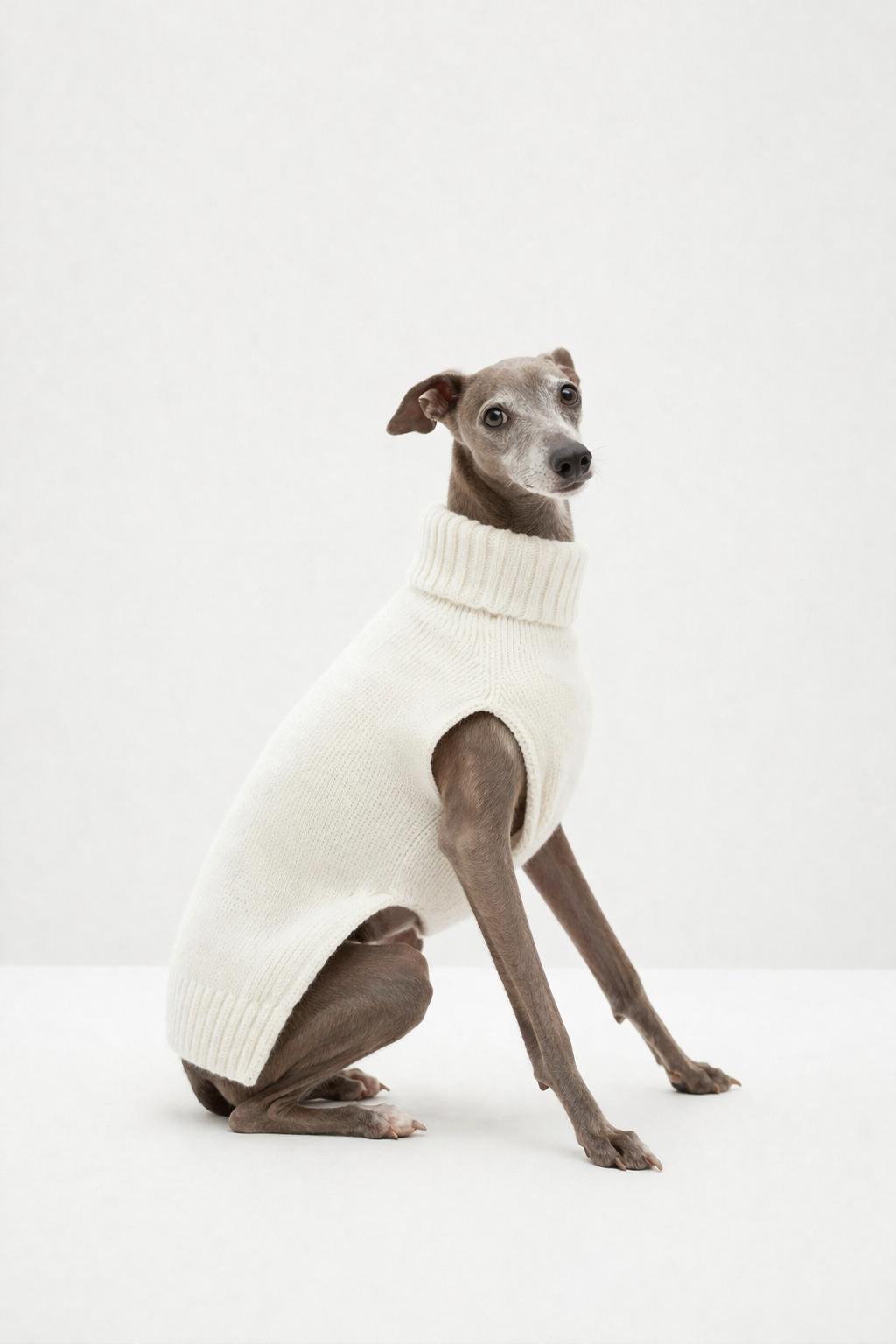 CASHMERE JERSEY DOG SWEATER