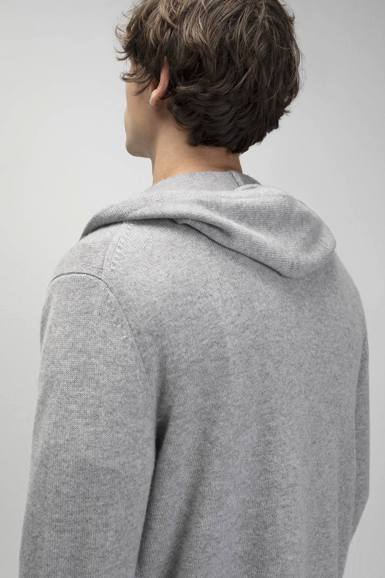 JAKE ZIP-UP CASHMERE HOODIE