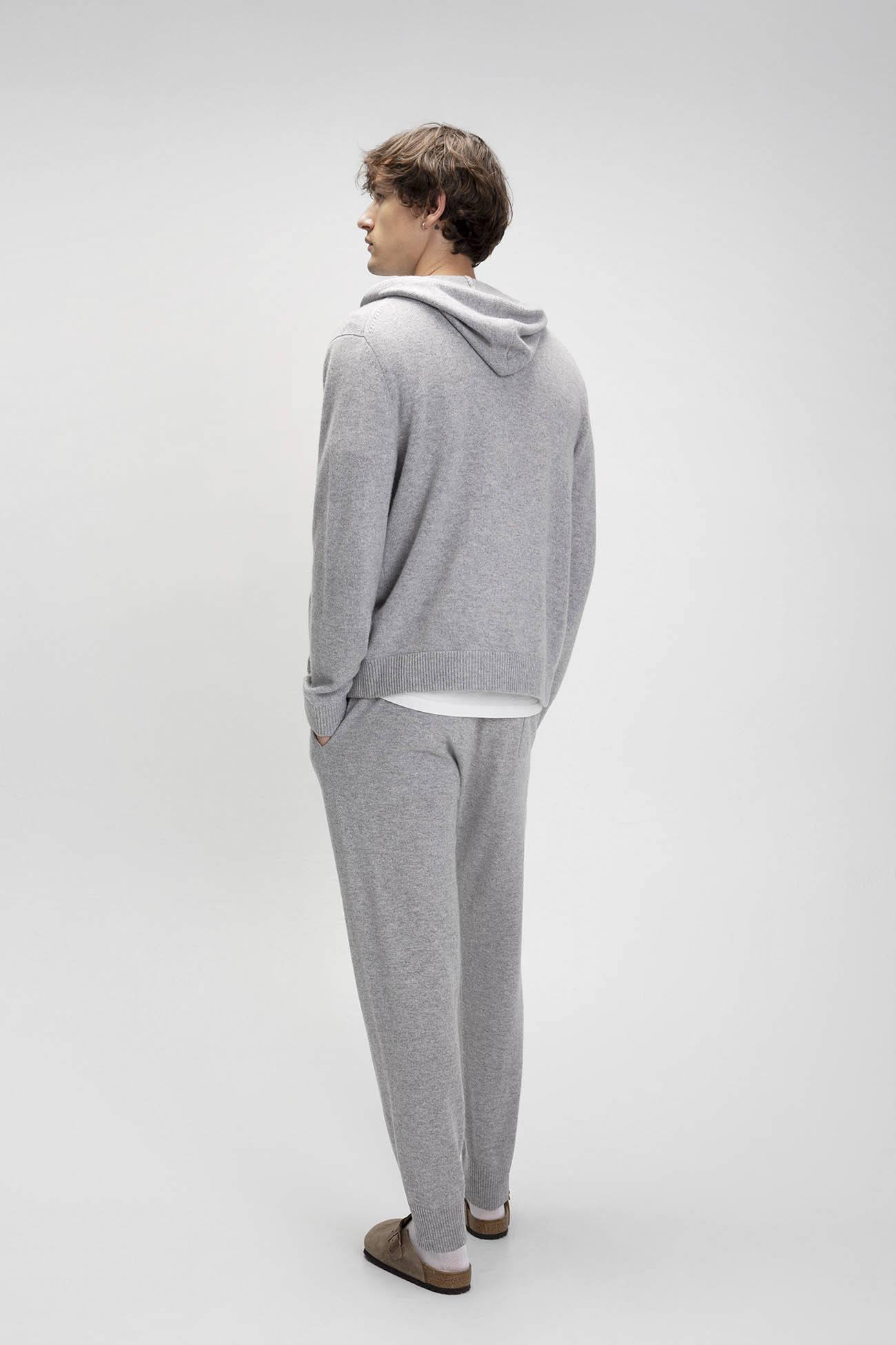 JAKE ZIP-UP CASHMERE HOODIE