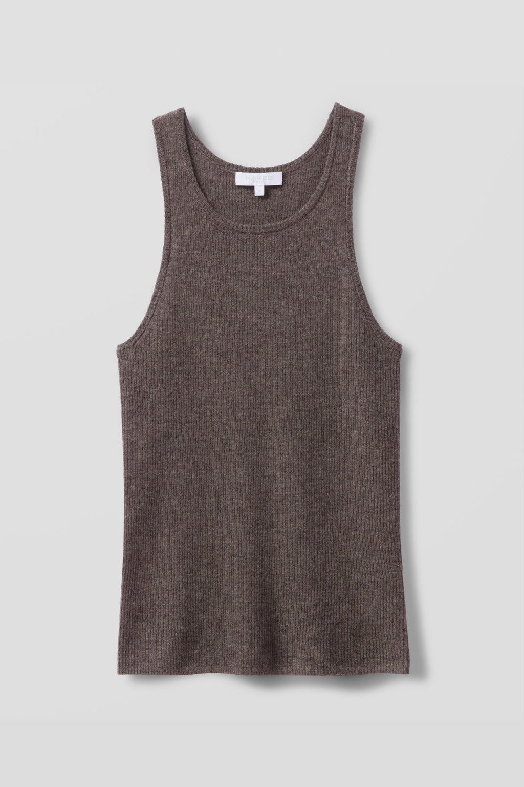 CAROLINA CREWNECK CASHMERE TANK