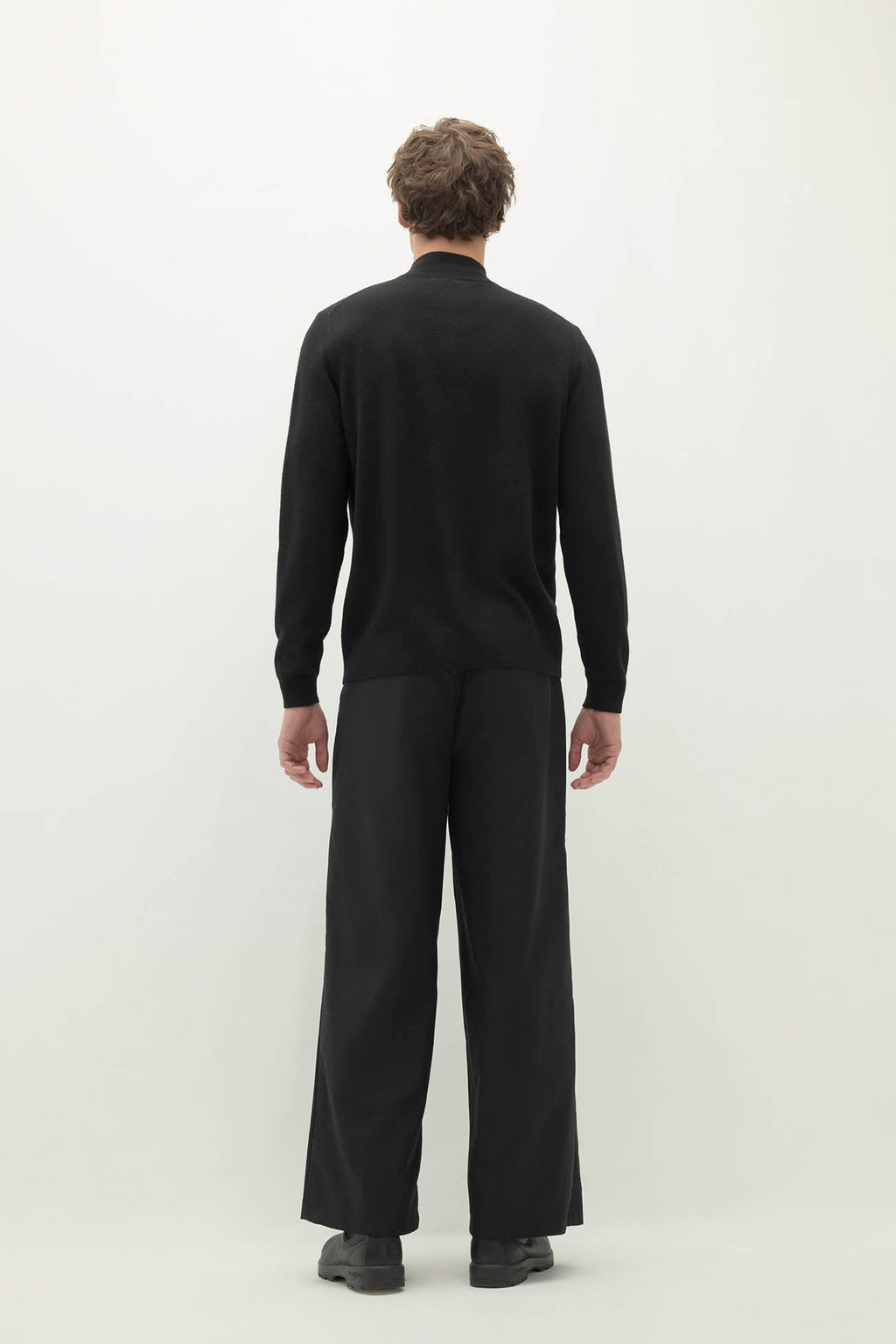 PHILLIP QUARTER-ZIP CASHMERE SWEATER