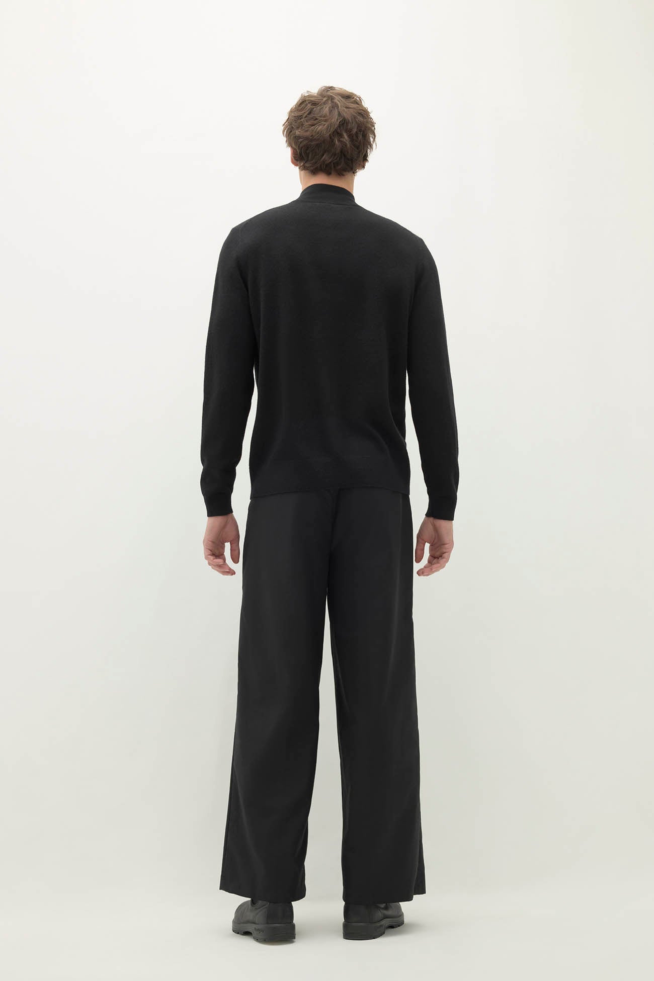 PHILLIP QUARTER-ZIP CASHMERE SWEATER
