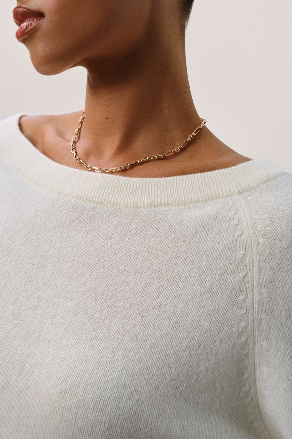 AZALEA CASHMERE OFF THE SHOULDER SWEATER