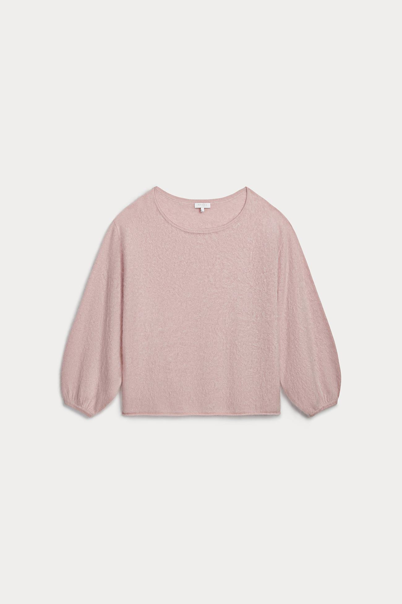 PENELOPE BRUSHED CASHMERE OFF THE SHOULDER SWEATER