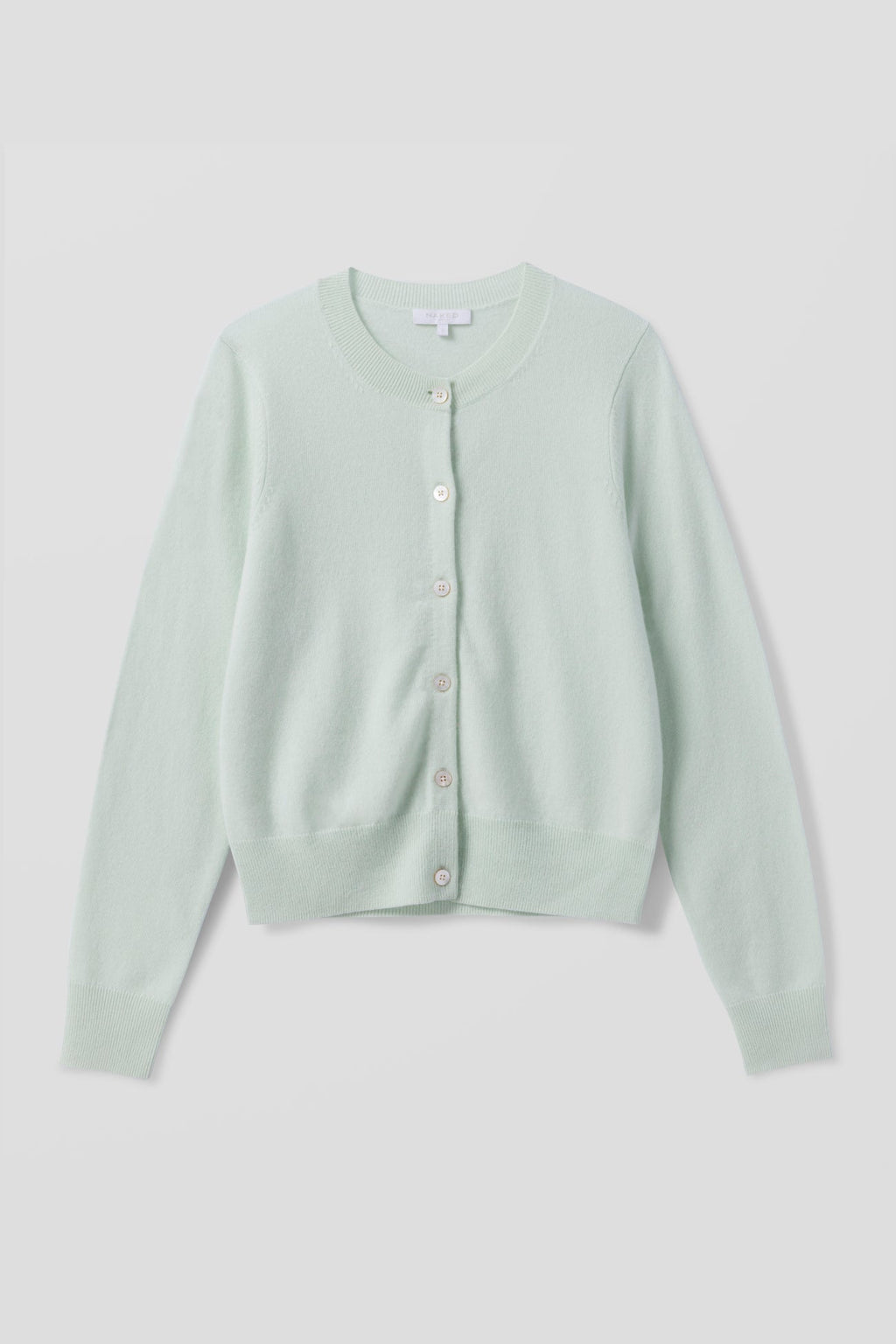 JAYLA BUTTON-UP CASHMERE CARDIGAN