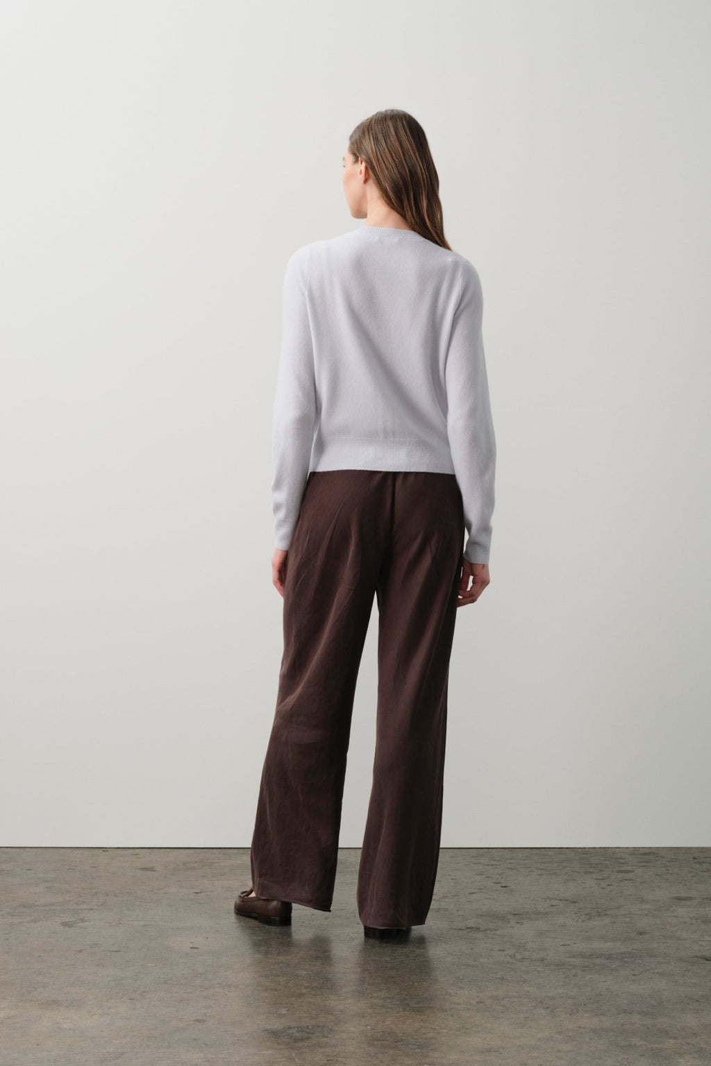 JAYLA BUTTON-UP CASHMERE CARDIGAN
