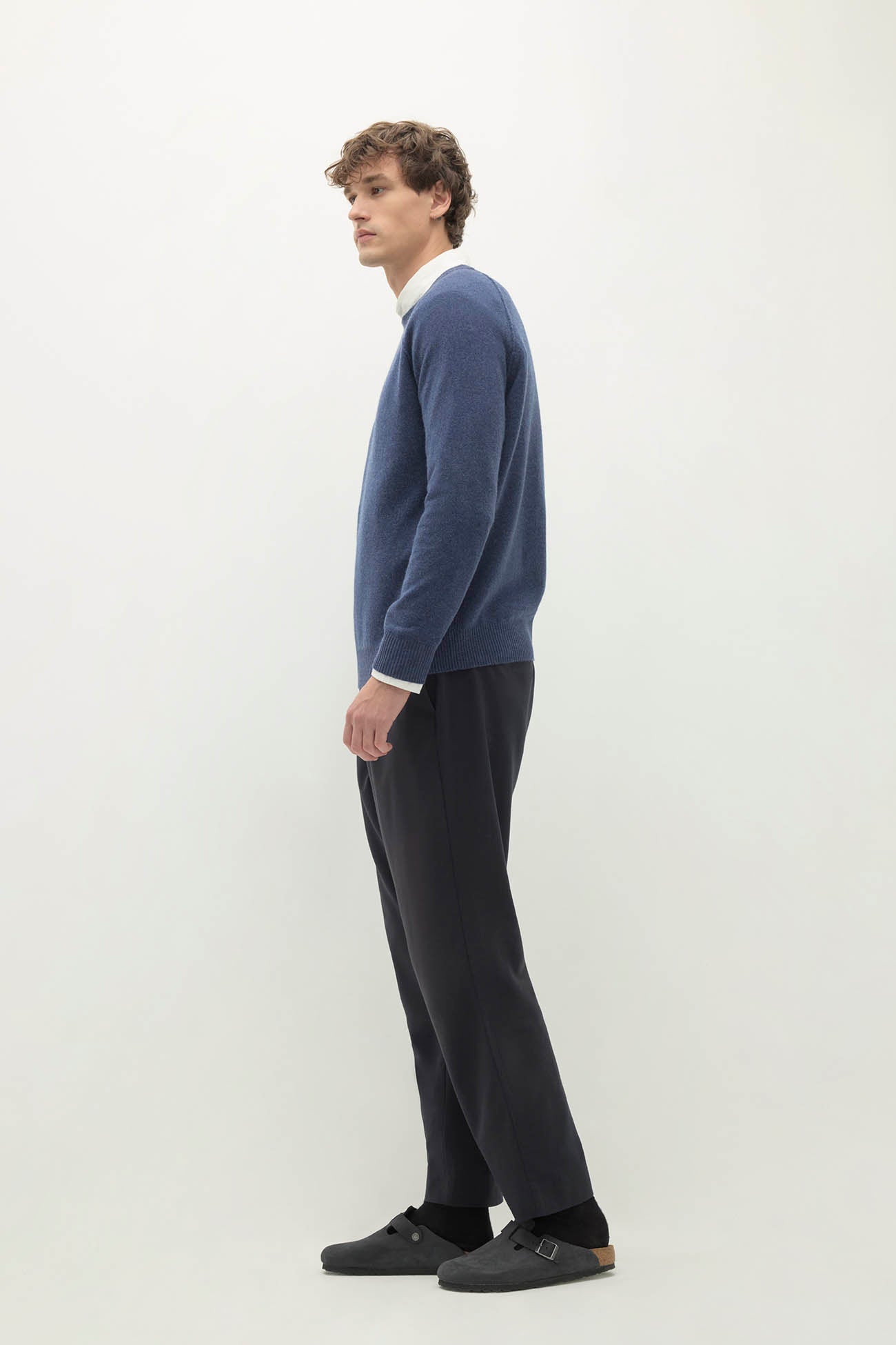 LORENZO CASHMERE CREWNECK