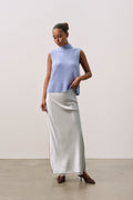LOUISA SLEEVELESS MOCK NECK