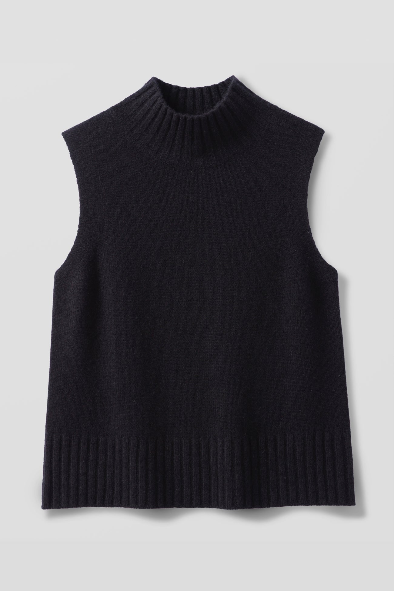 LOUISA SLEEVELESS MOCK NECK