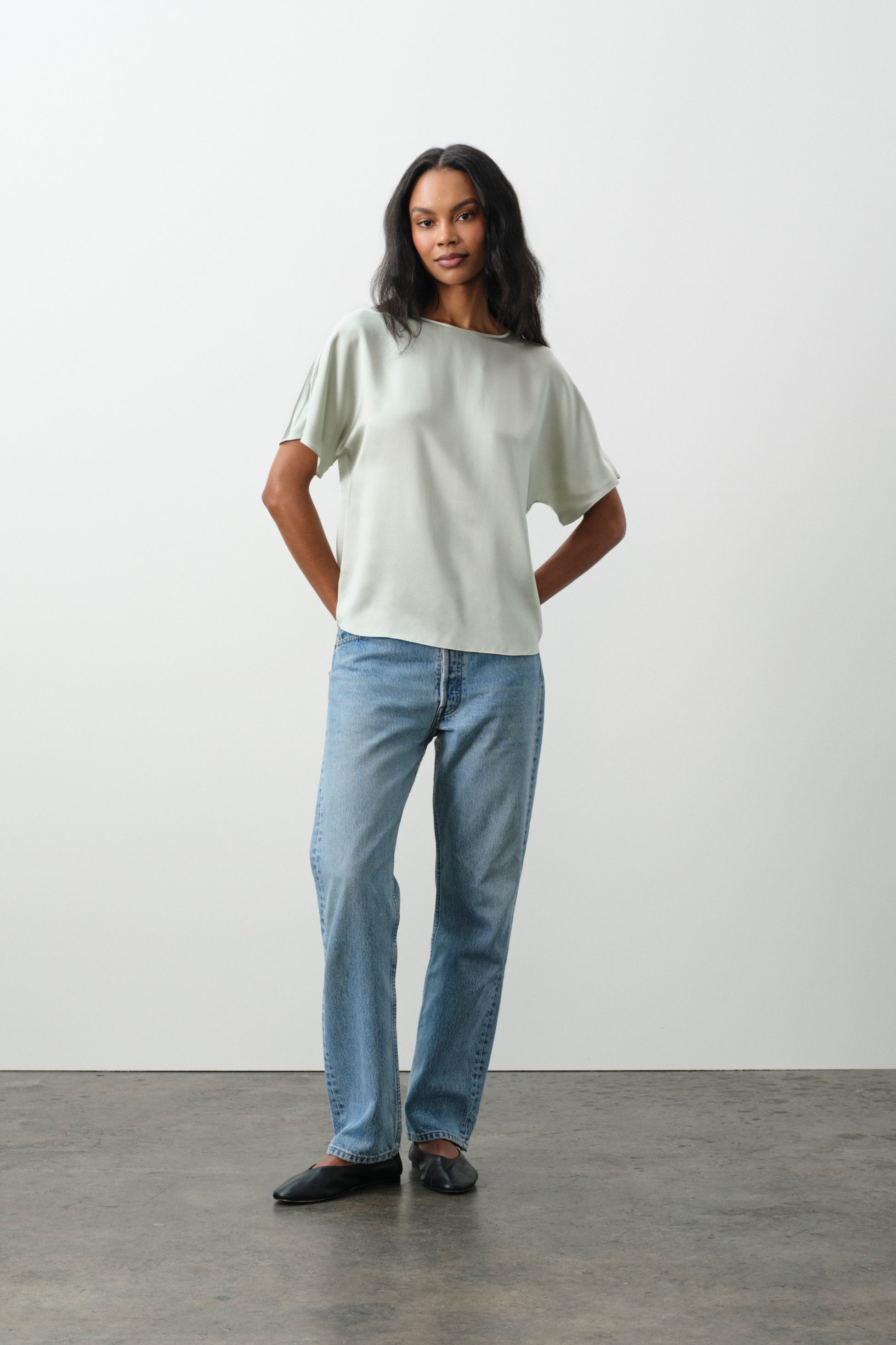 PENNY SILK TEE