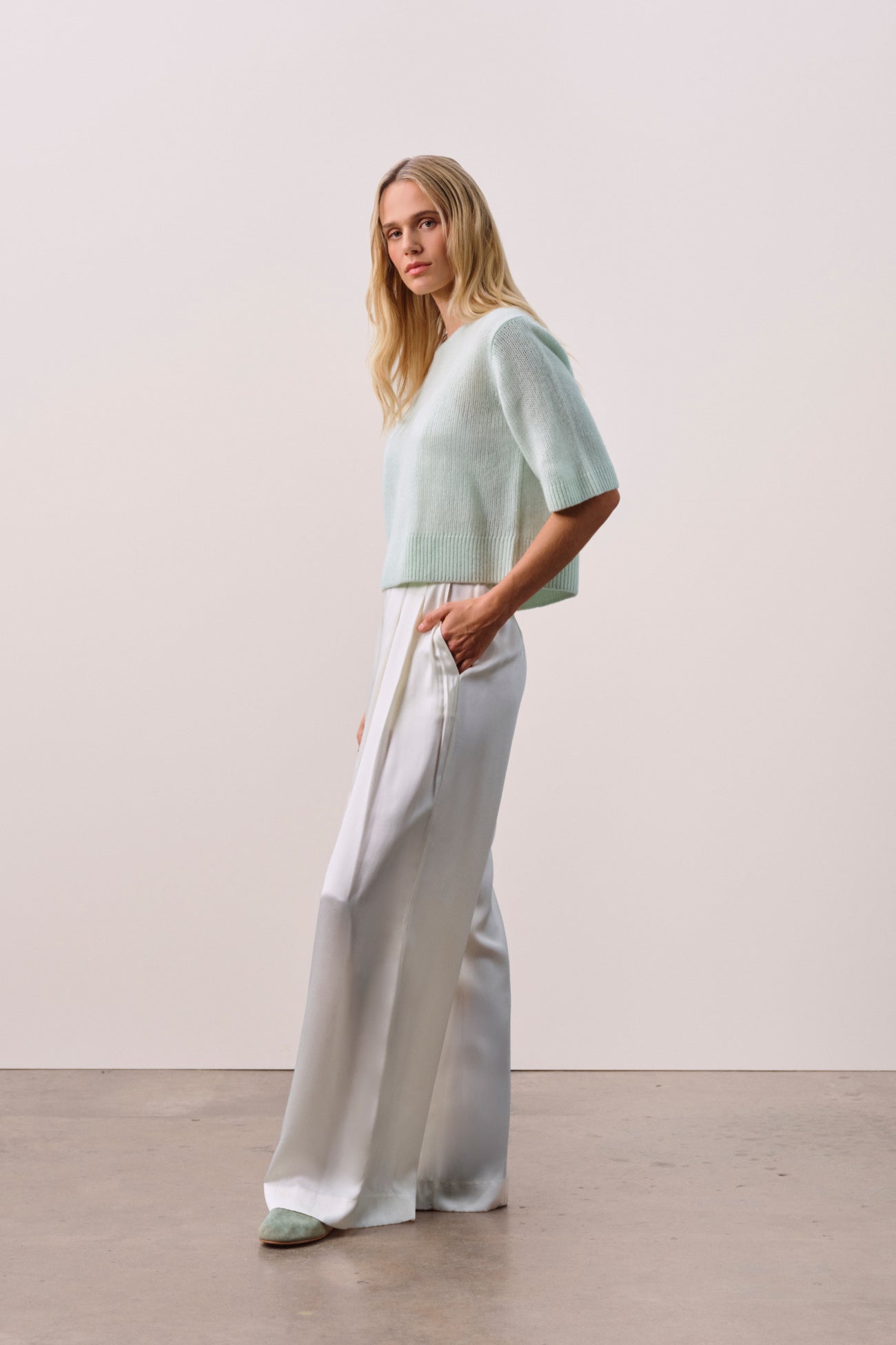 ATALLAH CASHMERE TEE