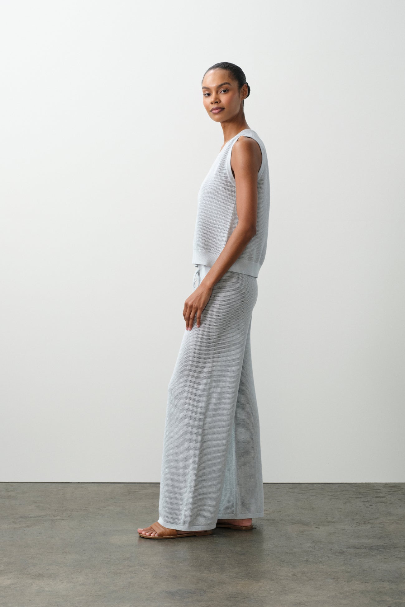 LYRA COTTON CASHMERE VEST
