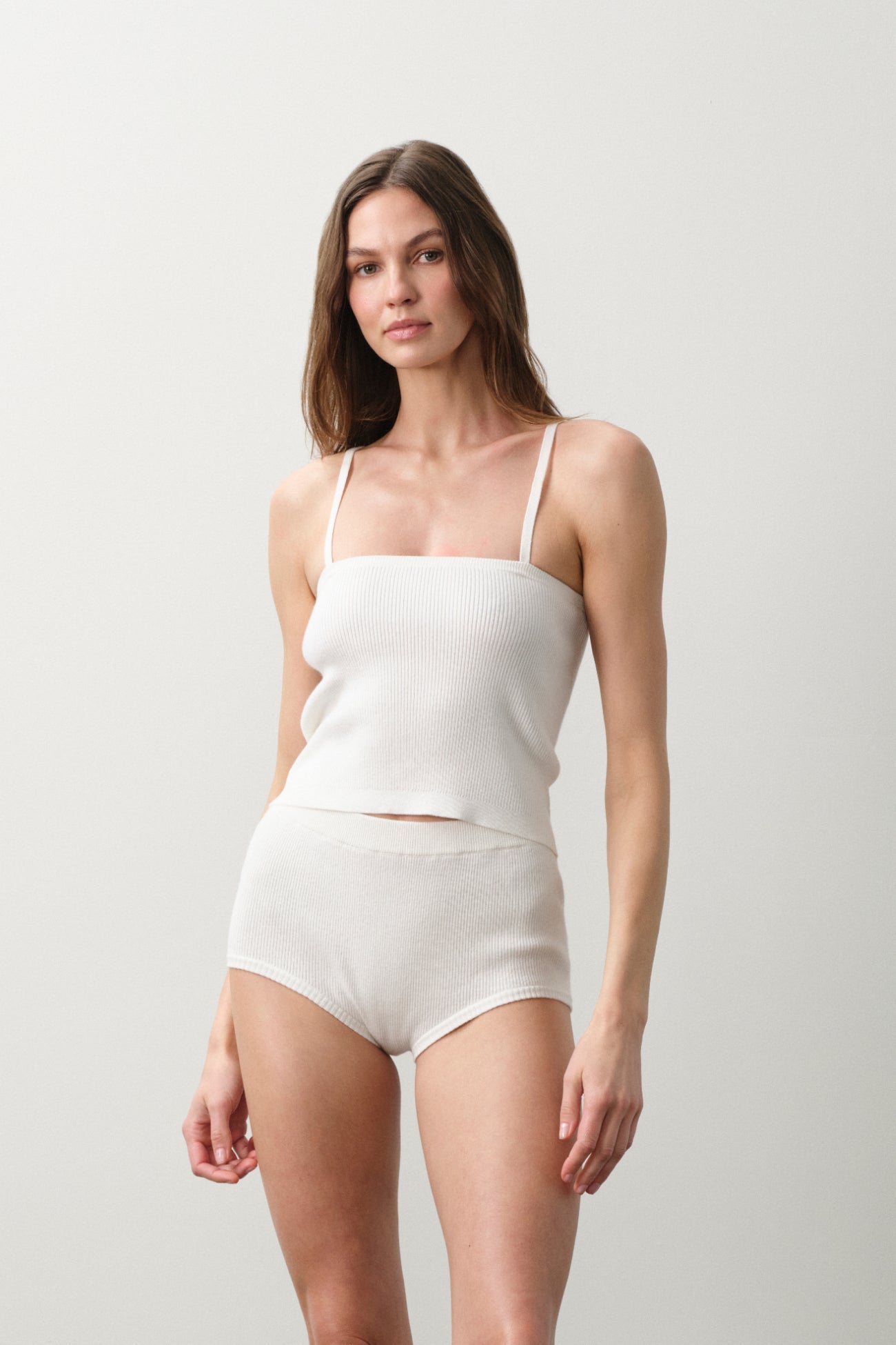 MALIA COTTON CASHMERE TANK