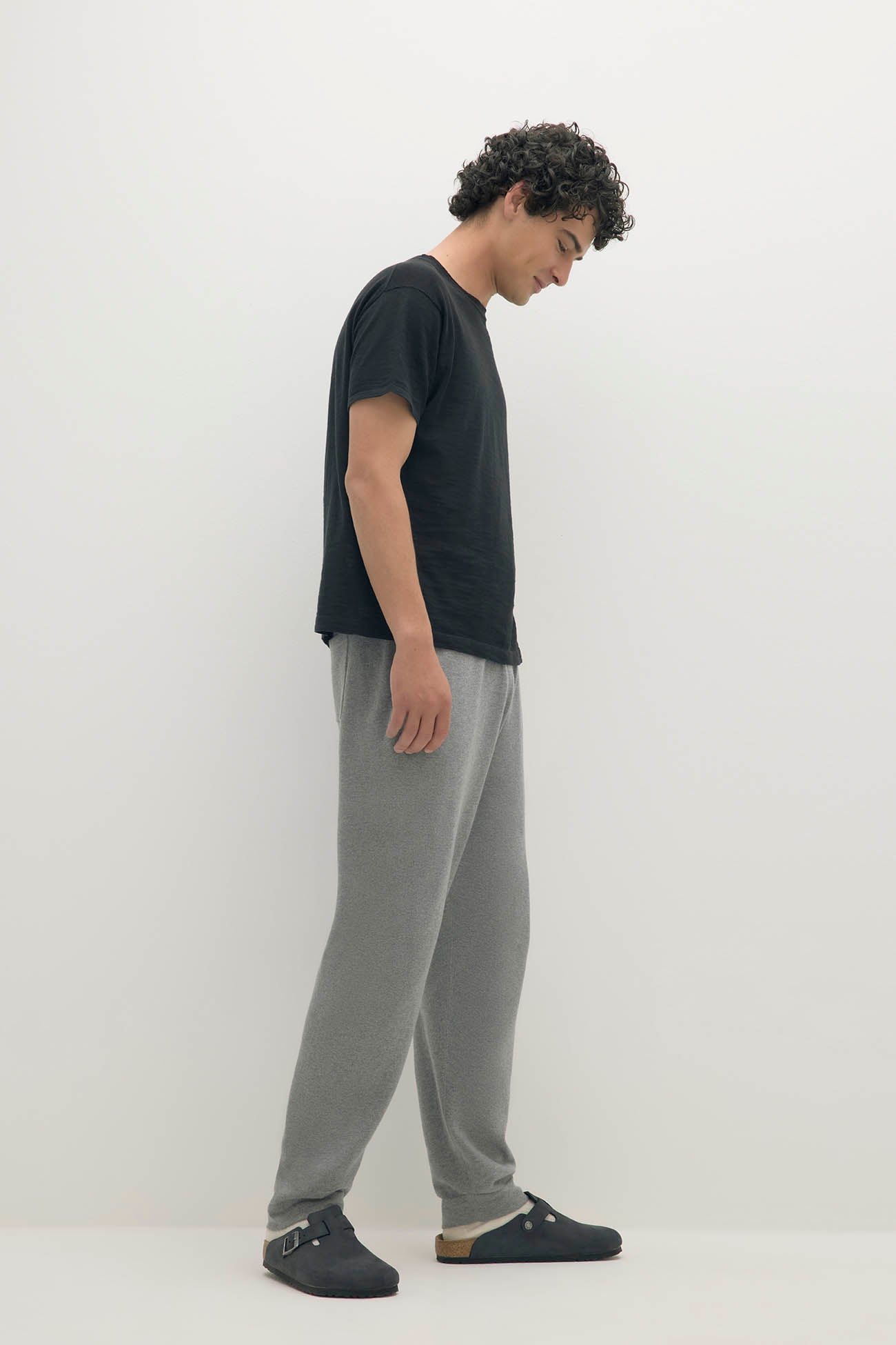 KYLE LINEN CREWNECK TEE