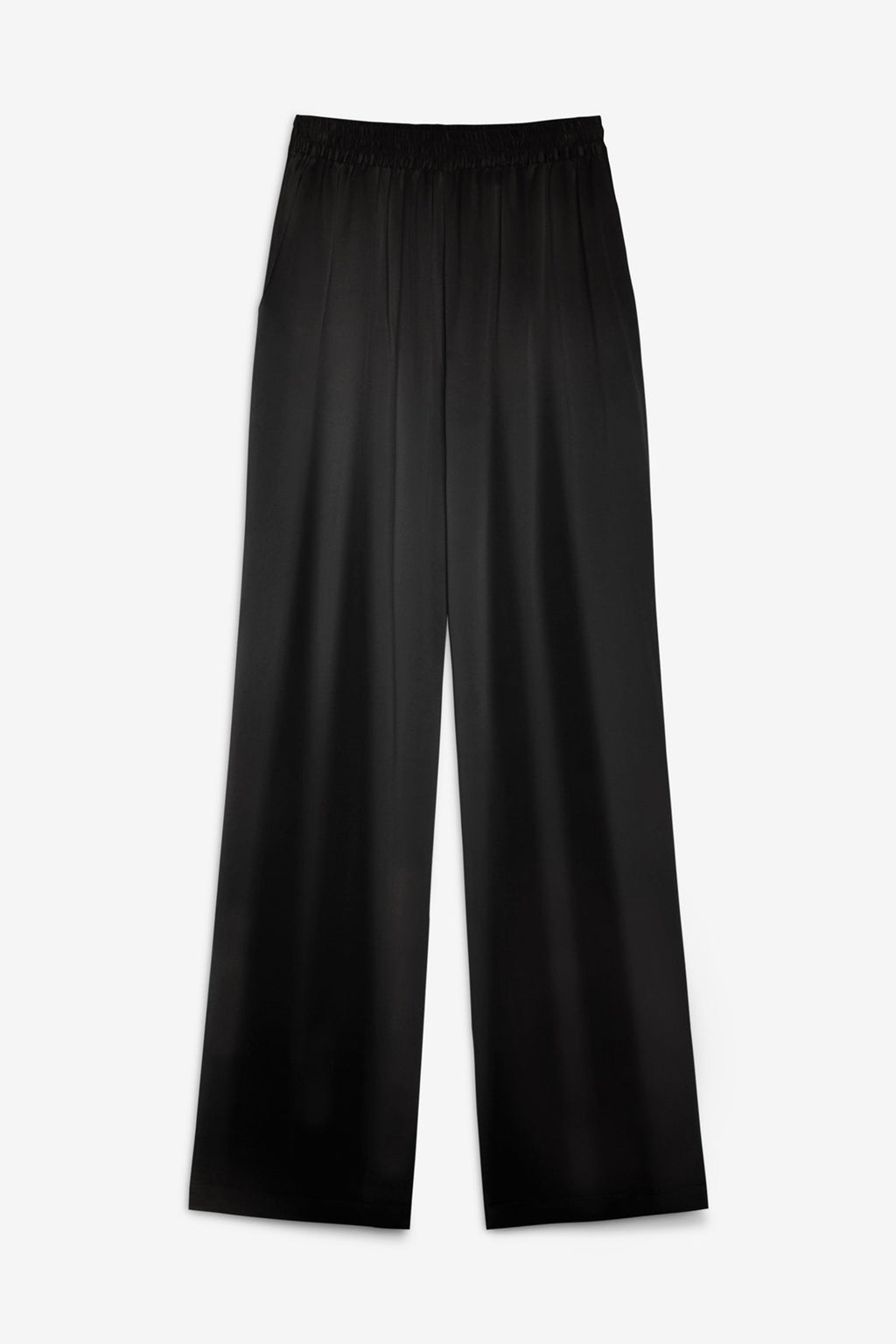 EVAN SILK WIDE LEG PANT | 33" INSEAM