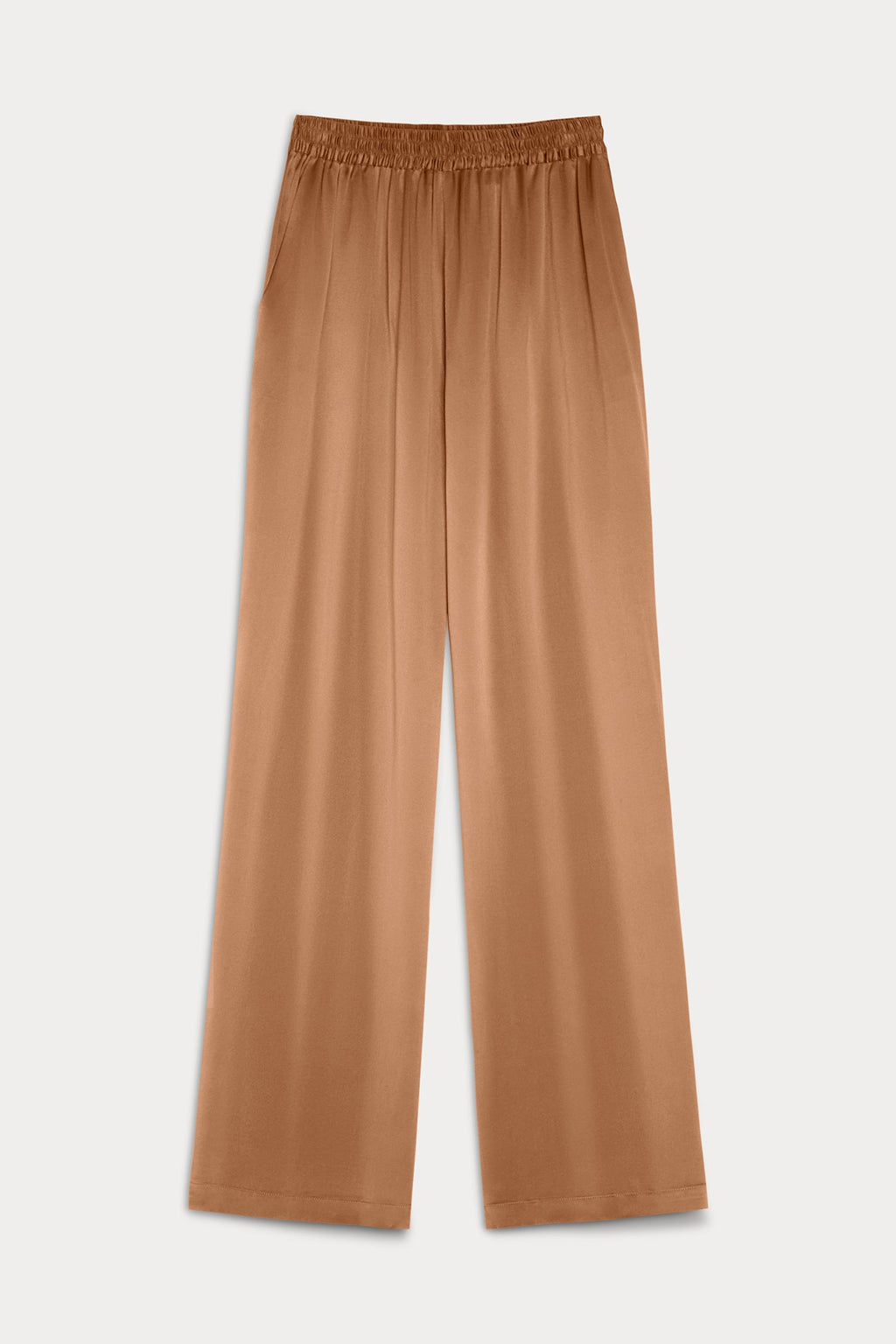 EVAN SILK WIDE LEG PANT | 33" INSEAM