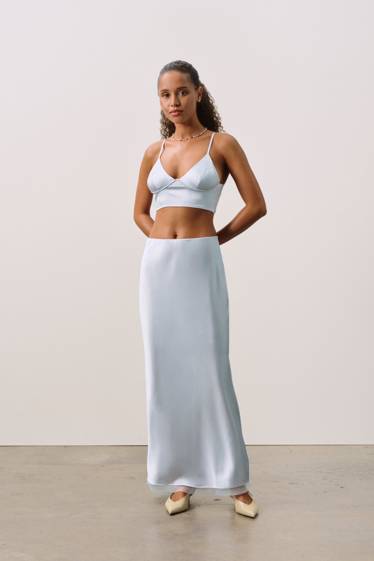 SASHA SILK BRALETTE
