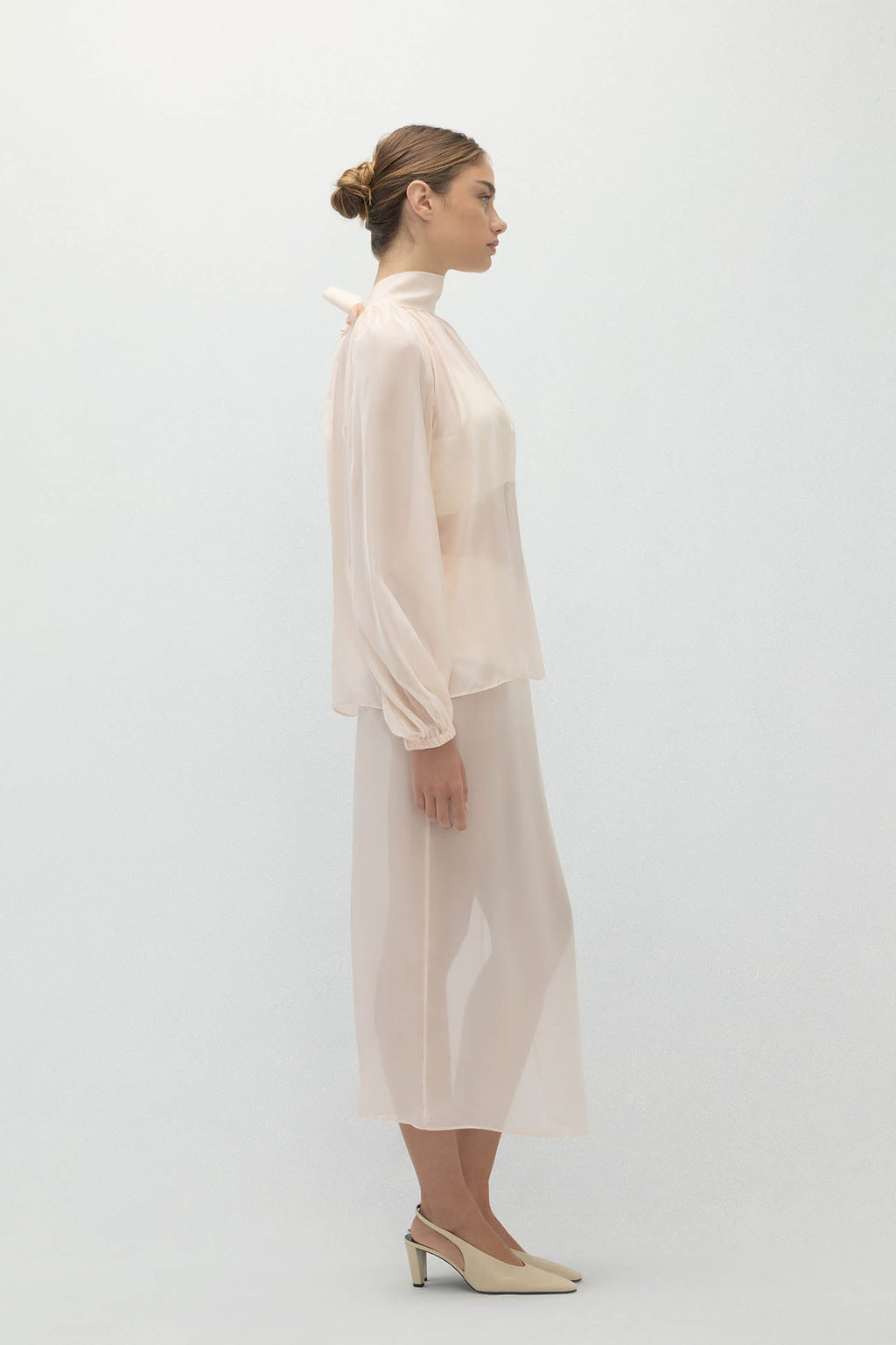AMARA SILK ORGANZA BLOUSE